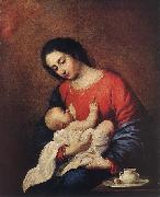 Madonna with Child Francisco de Zurbaran